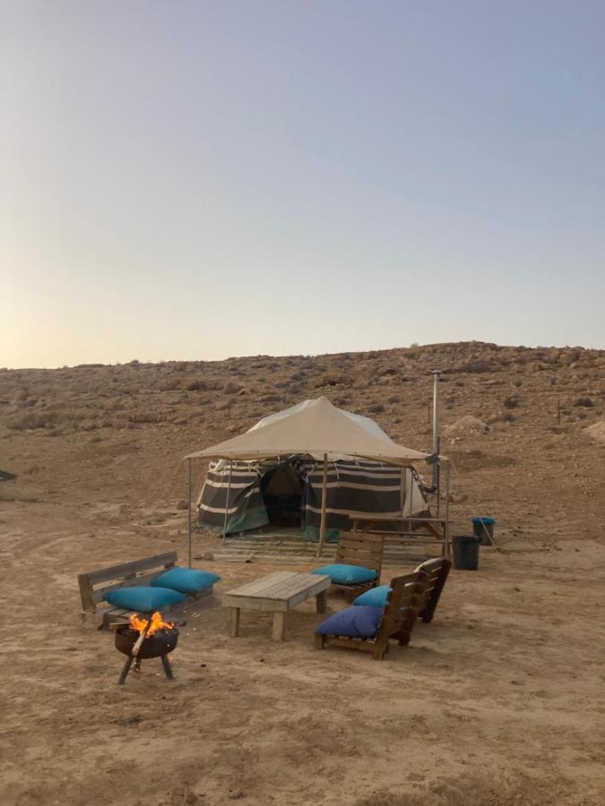 Skyline Eco-Camp Hotel Mitzpe Ramon Bagian luar foto