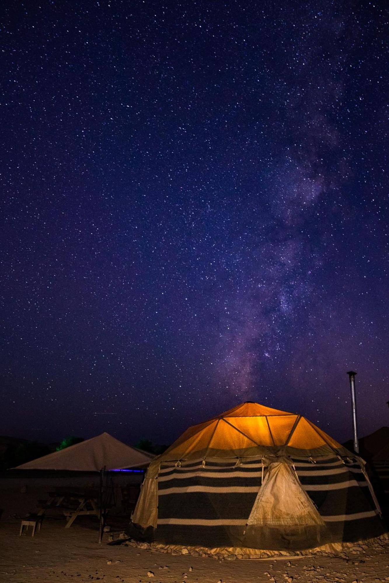 Skyline Eco-Camp Hotel Mitzpe Ramon Bagian luar foto