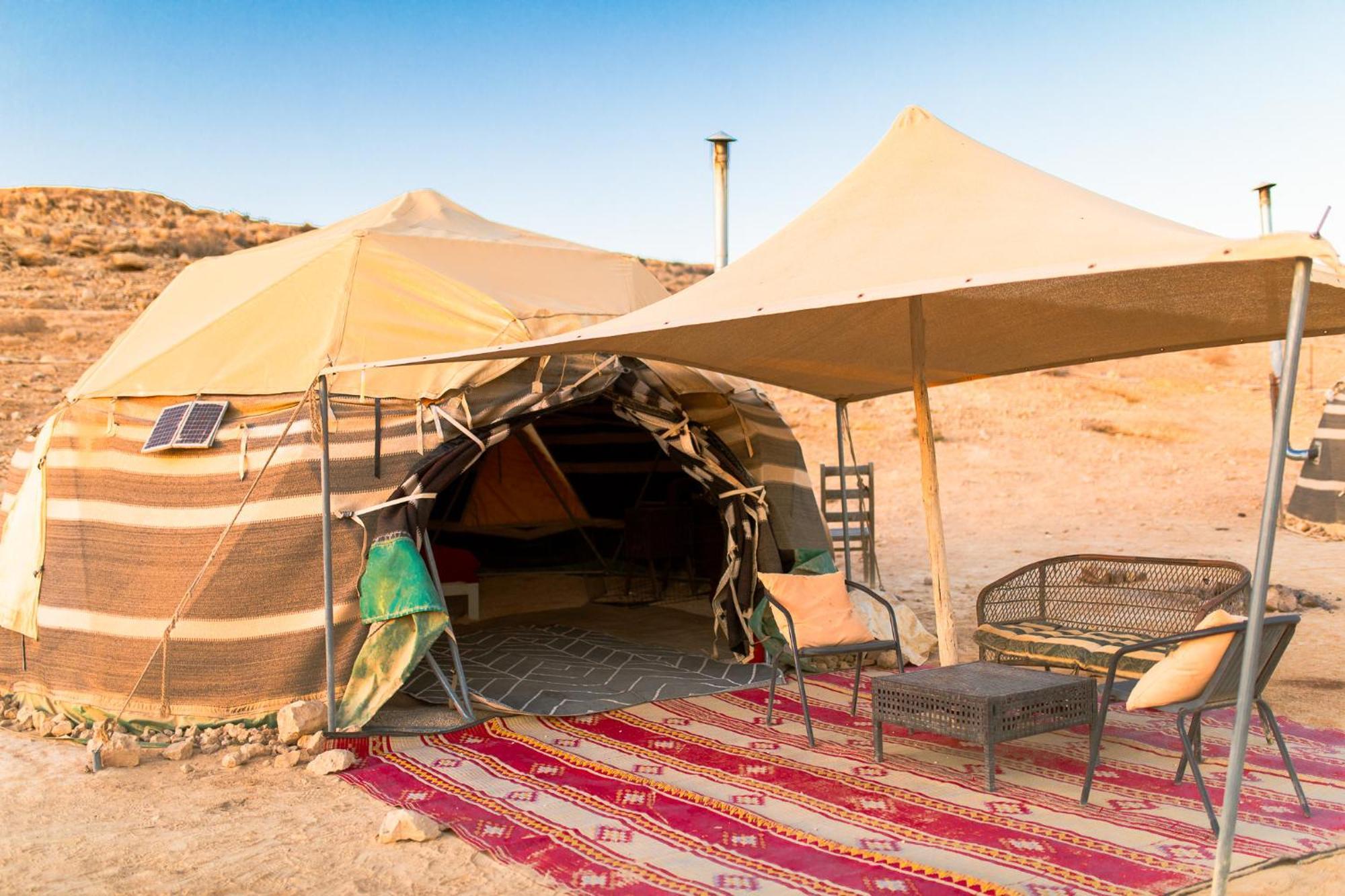 Skyline Eco-Camp Hotel Mitzpe Ramon Bagian luar foto