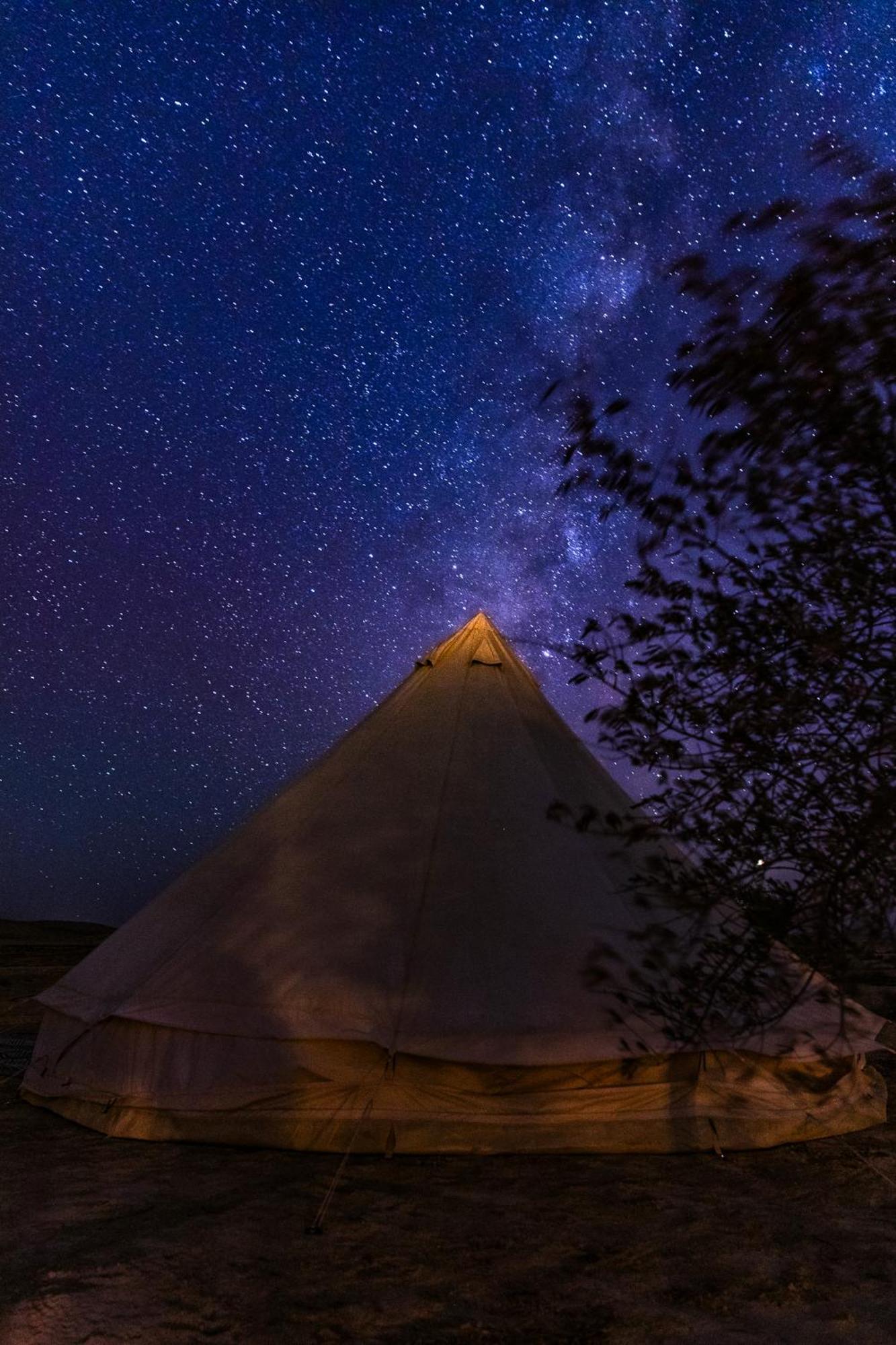 Skyline Eco-Camp Hotel Mitzpe Ramon Bagian luar foto