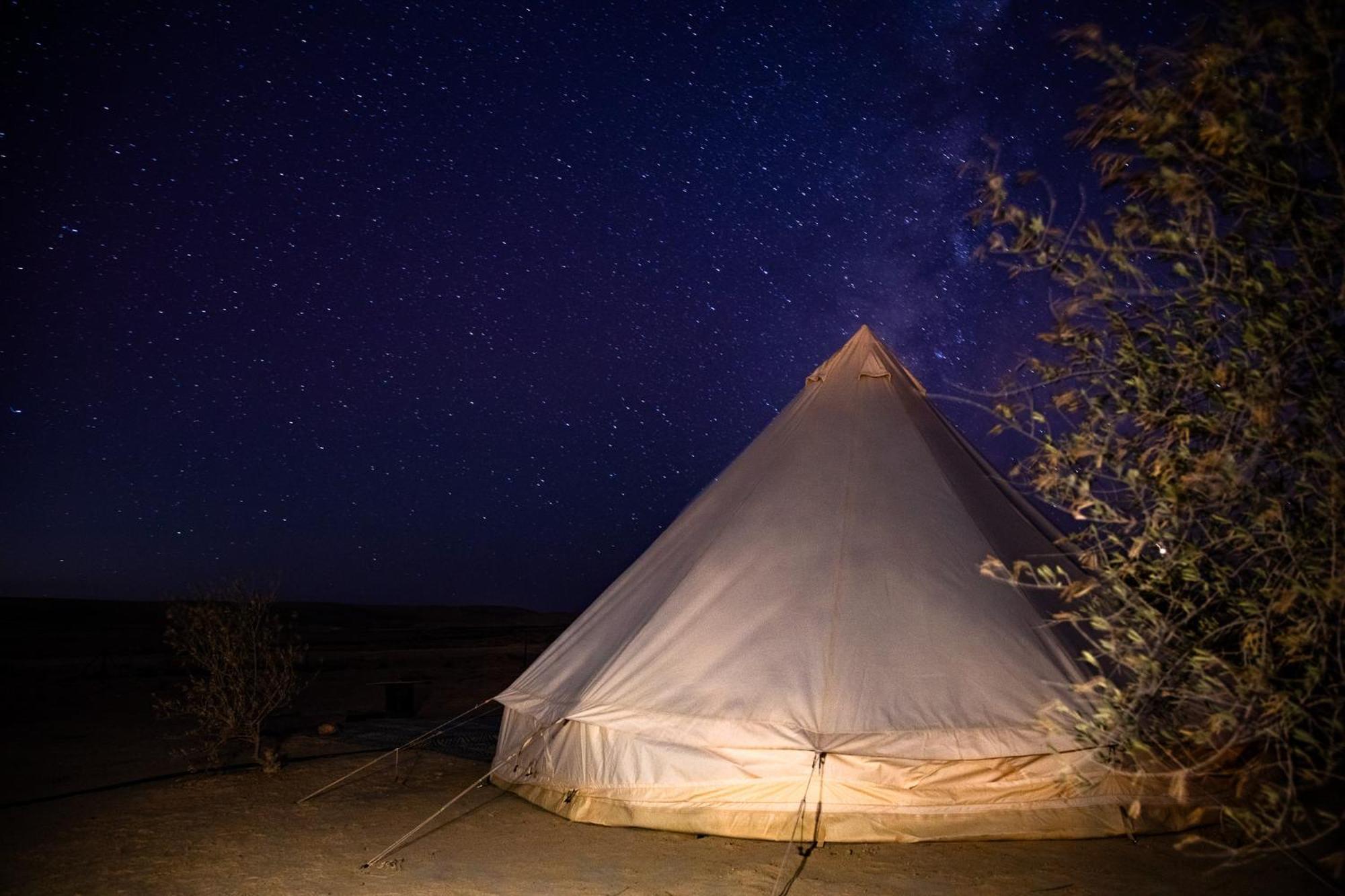 Skyline Eco-Camp Hotel Mitzpe Ramon Bagian luar foto