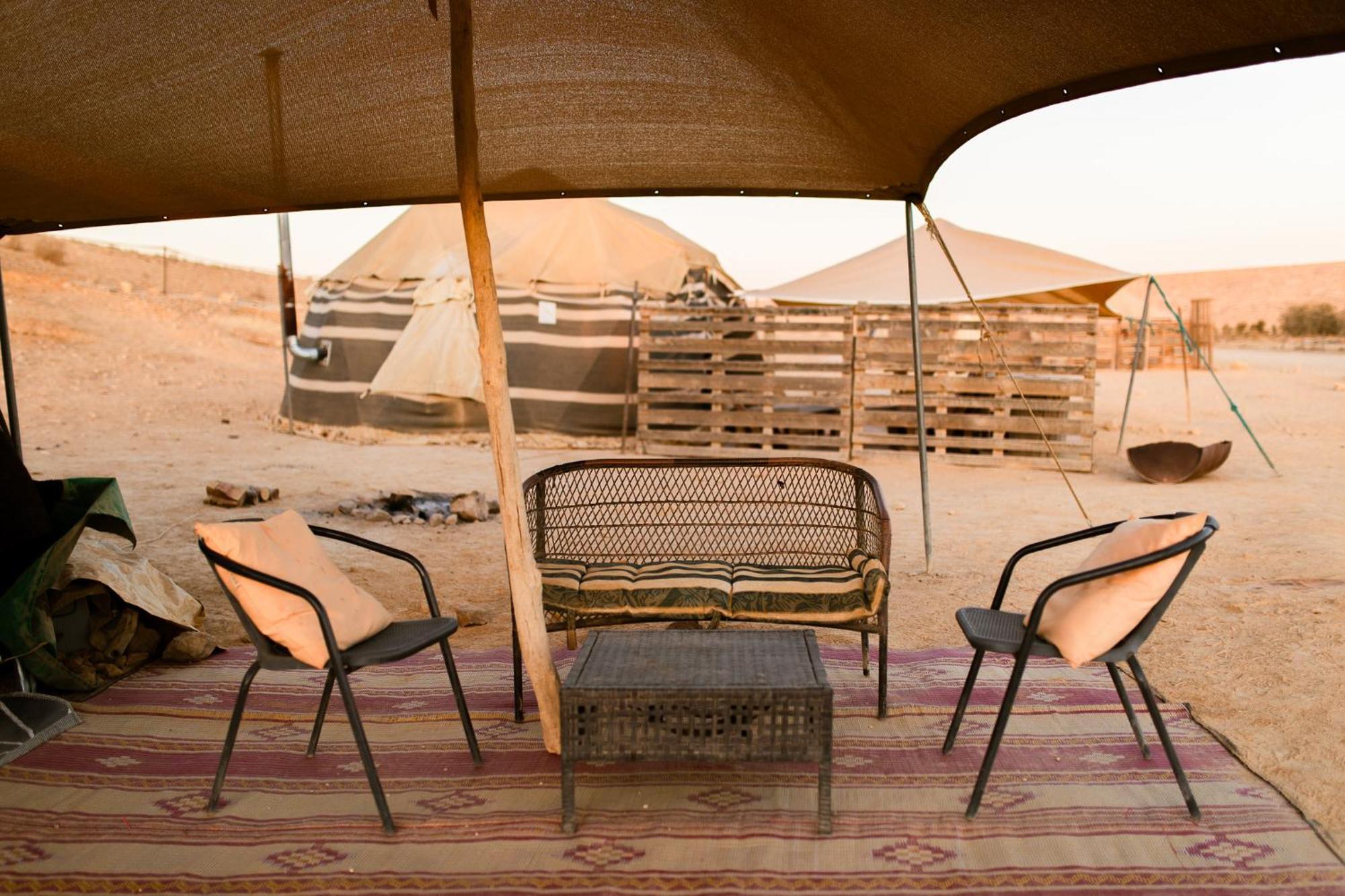 Skyline Eco-Camp Hotel Mitzpe Ramon Bagian luar foto